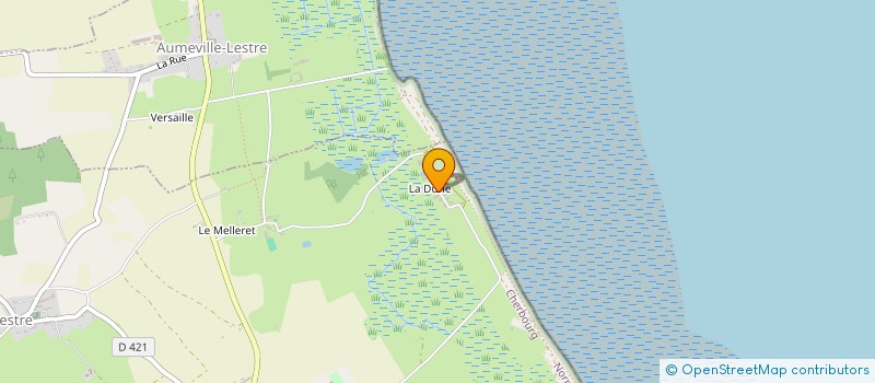 localisation de l'entreprise SAS MAISON QUENET  LESTRE