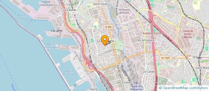 localisation de l'entreprise SAS MAISON VIYAN à MARSEILLE