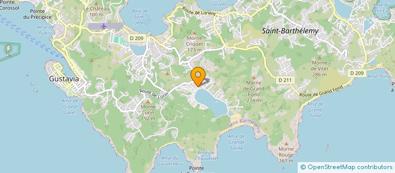 localisation de l'entreprise SAS MAITRISE D'OUVRAGE SBH à SAINT BARTHELEMY
