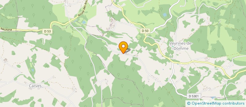 localisation de l'entreprise SAS MALAURY  VEYRINES-DE-DOMME