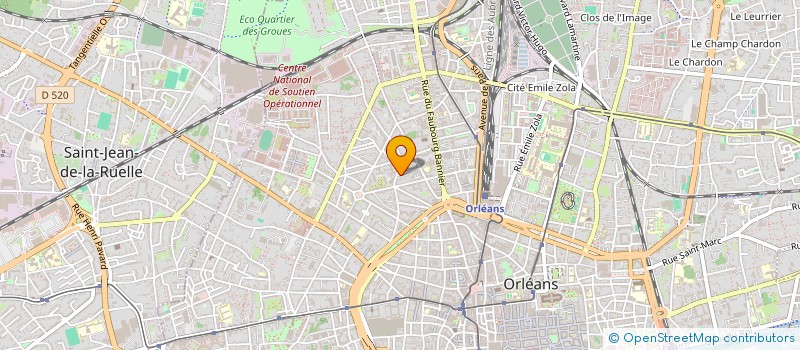 localisation de l'entreprise SAS MALEFICE à ORLEANS