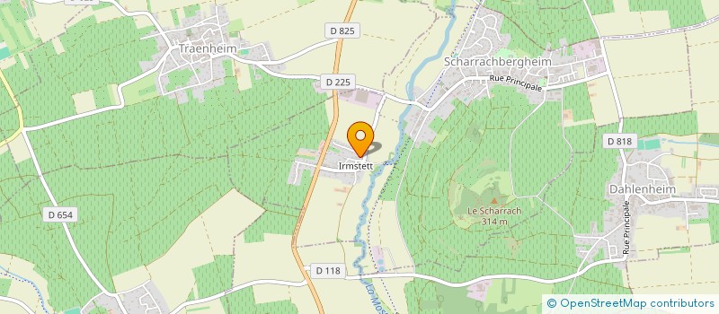 localisation de l'entreprise SAS MALFROY-CAMINE  DANGOLSHEIM