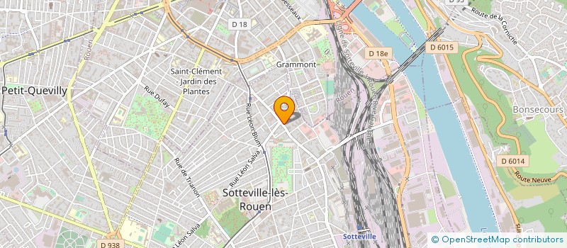 localisation de l'entreprise SAS MALLET PHILIPPE  SOTTEVILLE-LES-ROUEN