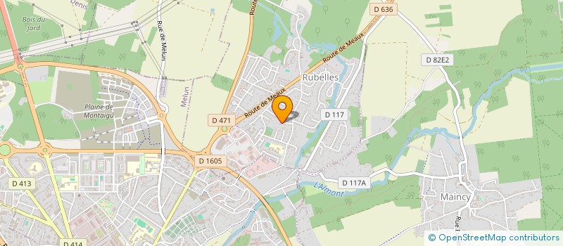 localisation de l'entreprise SAS MALOLUDO à RUBELLES