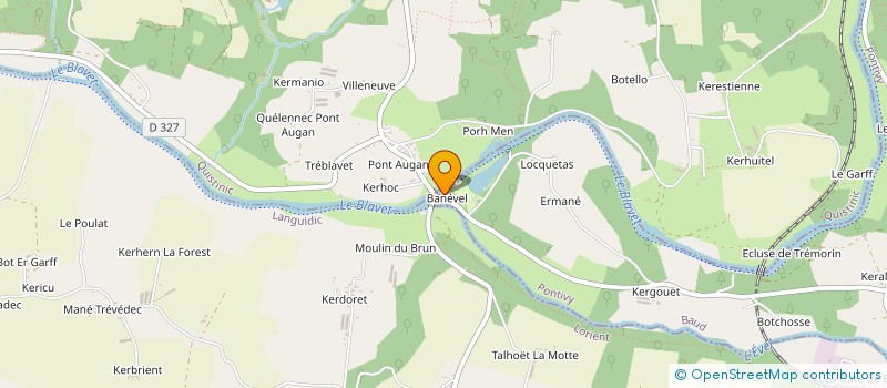 localisation de l'entreprise SAS MANABE  BAUD