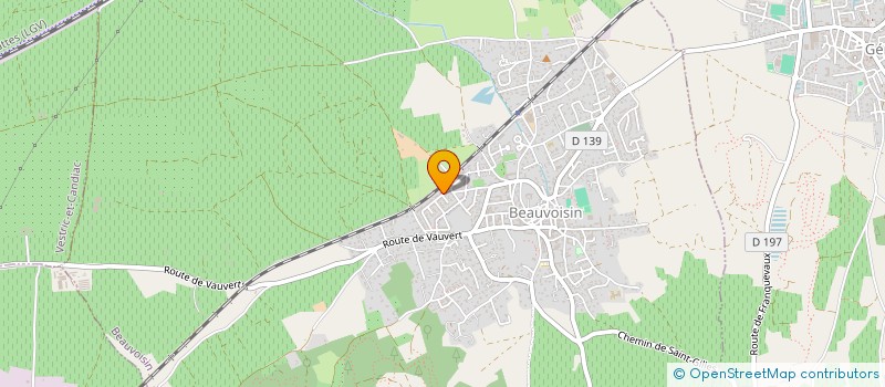 localisation de l'entreprise SAS MANACONSULT  BEAUVOISIN