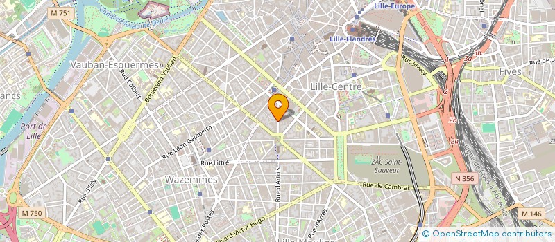 localisation de l'entreprise SAS MAND RESTAU à LILLE