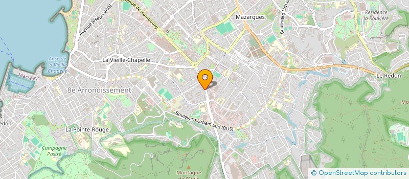 localisation de l'entreprise SAS MANELLI AUTOMOBILES à MARSEILLE