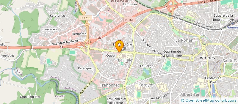 localisation de l'entreprise SAS MANFE ET COMPANY à VANNES