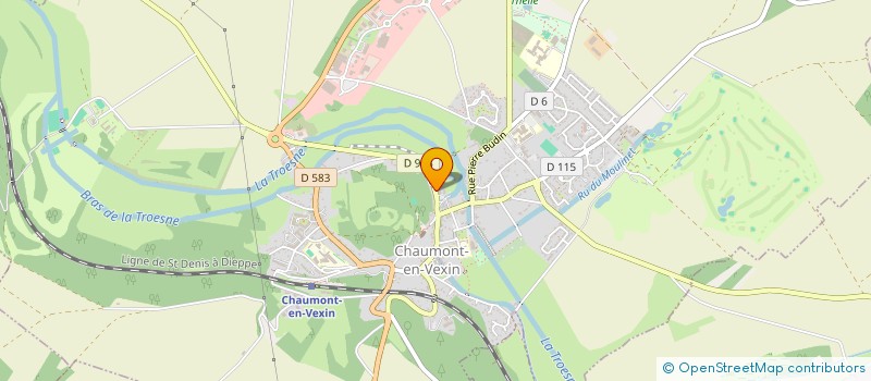 localisation de l'entreprise SAS MANIV  BARBIZON