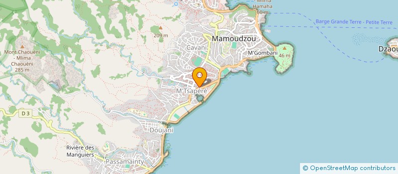 localisation de l'entreprise SAS MANOMA à MAMOUDZOU