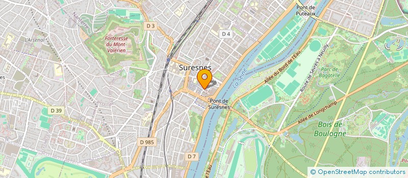 localisation de l'entreprise SAS MANUGA à SURESNES