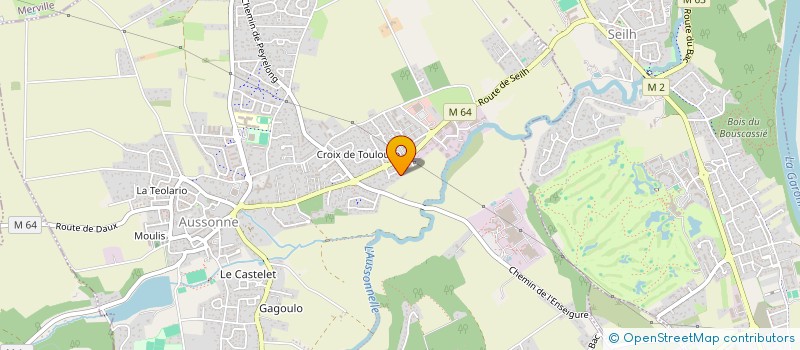 localisation de l'entreprise SAS MANUREVA à AUSSONNE