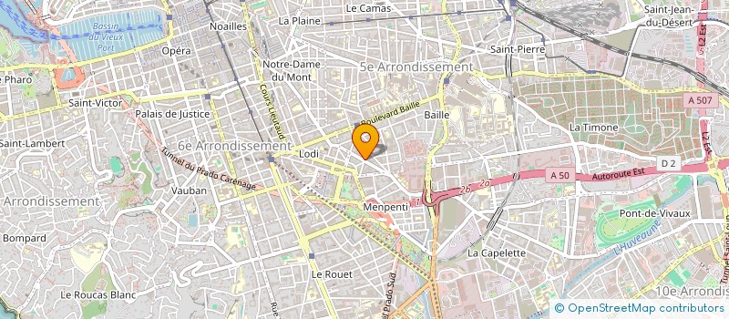 localisation de l'entreprise SAS MANZIL GRILL à MARSEILLE