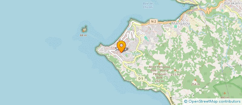 localisation de l'entreprise SAS MANZILI COMMERCE MAYOTTE à SADA