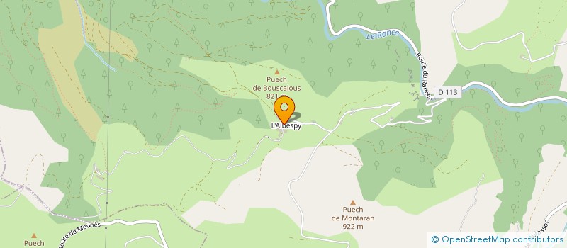 localisation de l'entreprise SAS MARC  MOUNES-PROHENCOUX