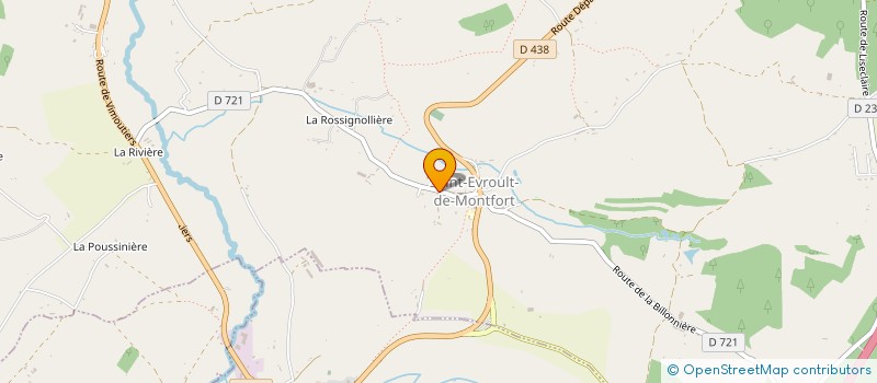 localisation de l'entreprise SAS MARCEL à ORGERES