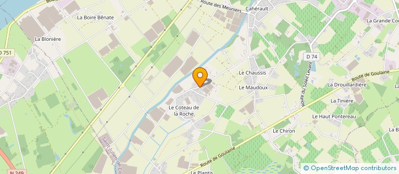 localisation de l'entreprise SAS MARCHAND à SAINT-JULIEN-DE-CONCELLES