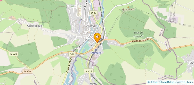 localisation de l'entreprise SAS MARCHANT à AUMALE