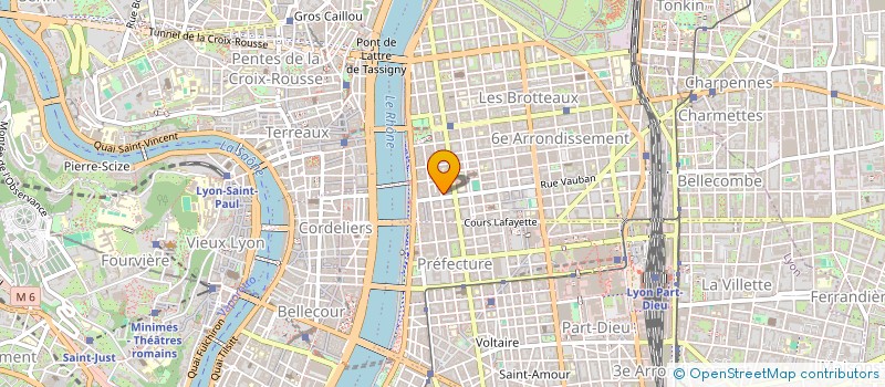 localisation de l'entreprise SAS MARCIANO BY CARO  LYON