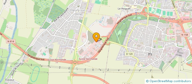 localisation de l'entreprise SAS MARESRU à FLEURY-SUR-ORNE