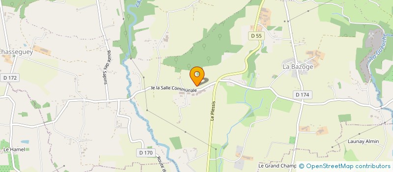 localisation de l'entreprise SAS MARETTES SOLAIRE  JUVIGNY LES VALLEES