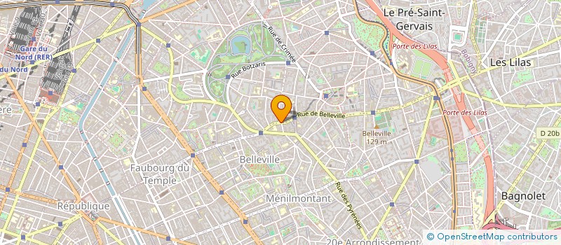 localisation de l'entreprise SAS MARGOT  PARIS