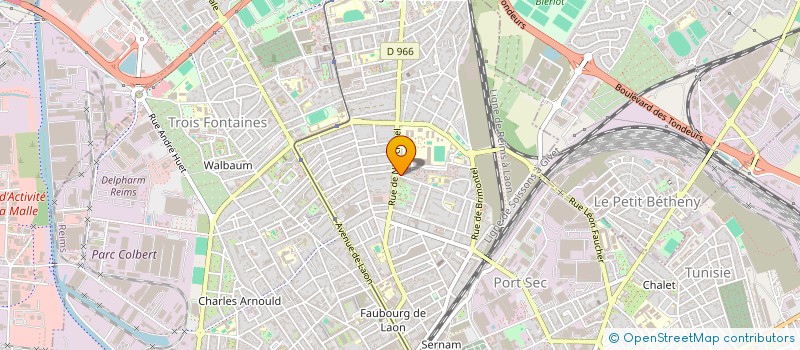 localisation de l'entreprise SAS MARIE-LAURE à REIMS