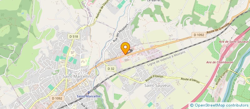 localisation de l'entreprise SAS MARIE PRALINE à SAINT-SAUVEUR