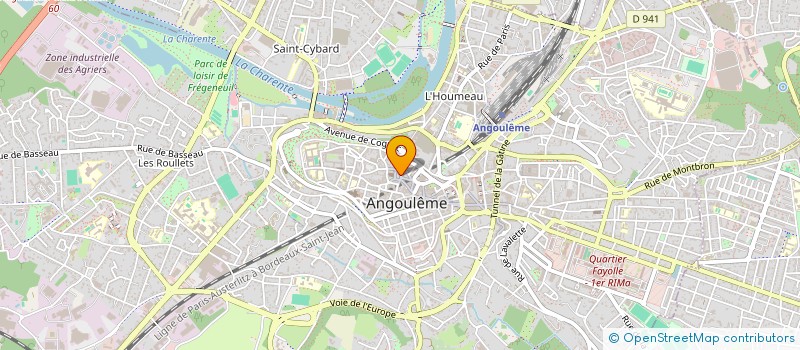 localisation de l'entreprise SAS MARIGNAN  ANGOULEME