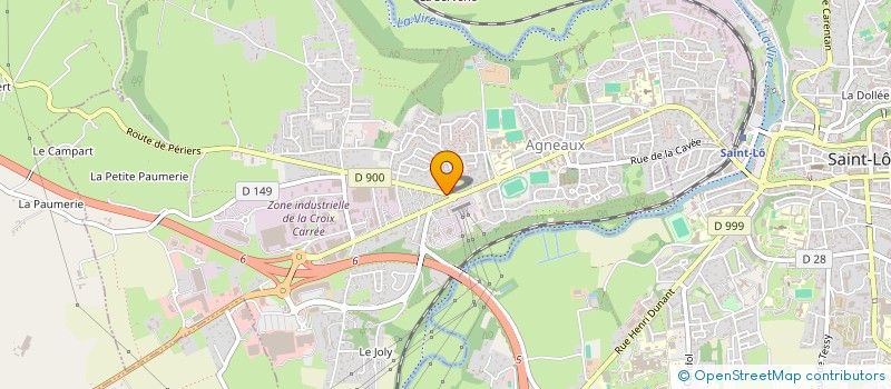 localisation de l'entreprise SAS MARITZA  AGNEAUX