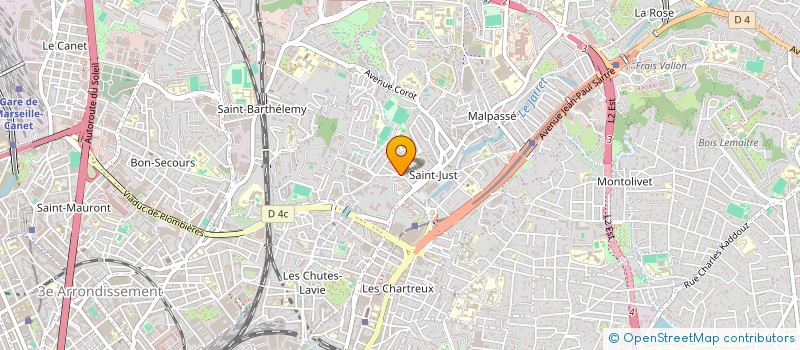 localisation de l'entreprise SAS MARKET FRUITS ET LEGUMES MK à MARSEILLE