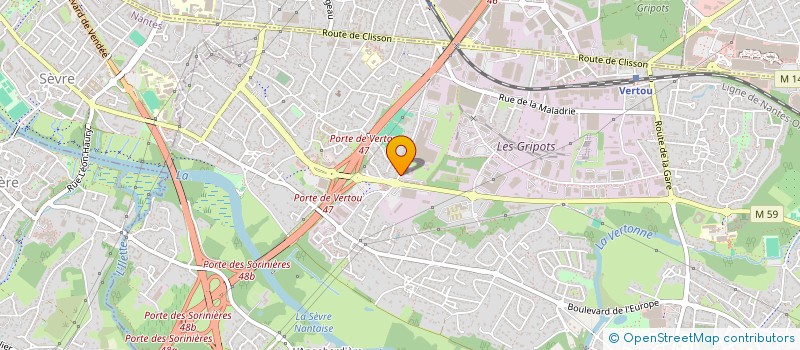 localisation de l'entreprise SAS MARLAIS  VERTOU