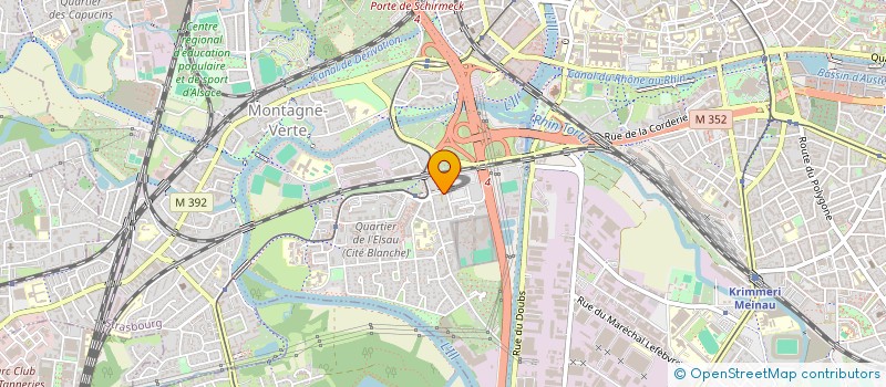 localisation de l'entreprise SAS MAROUANE à STRASBOURG