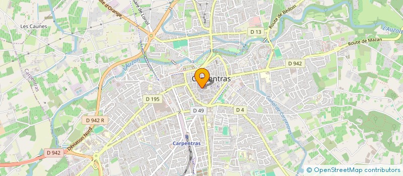 localisation de l'entreprise SAS MARSO  MORIERES-LES-AVIGNON