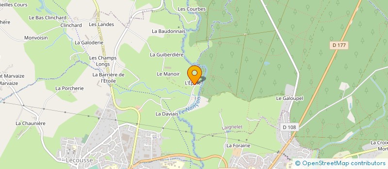 localisation de l'entreprise SAS MARSOLIER-LEGAULT à LA CHAPELLE FLEURIGNE