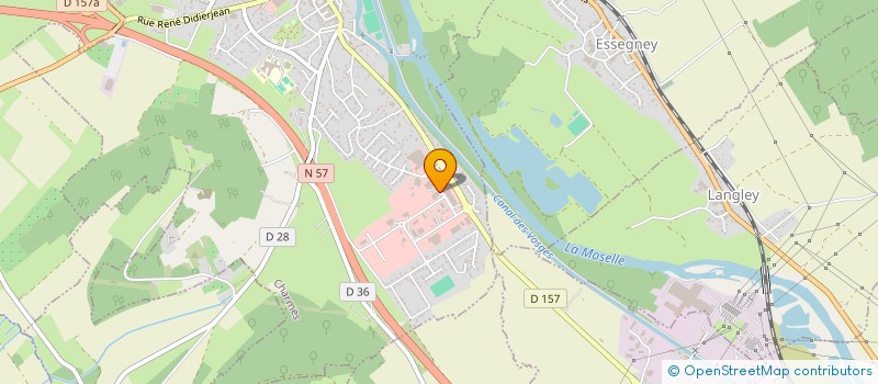 localisation de l'entreprise SAS MARTI à CHARMES
