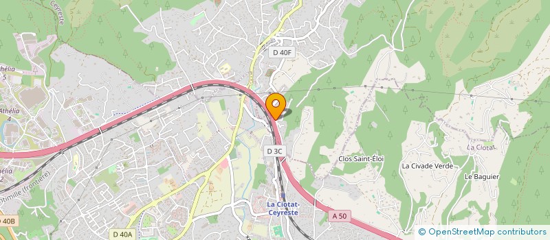 localisation de l'entreprise SAS MARTINA à CEYRESTE