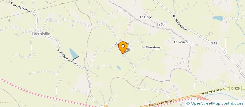 localisation de l'entreprise SAS MARTINE LAURENS  APPELLE