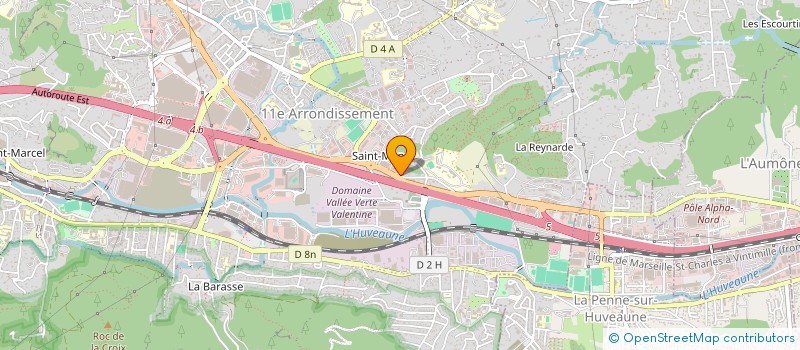localisation de l'entreprise SAS MASA à MARSEILLE