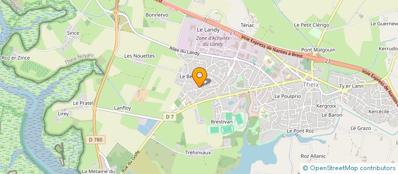 localisation de l'entreprise SAS MASSELOT à THEIX-NOYALO