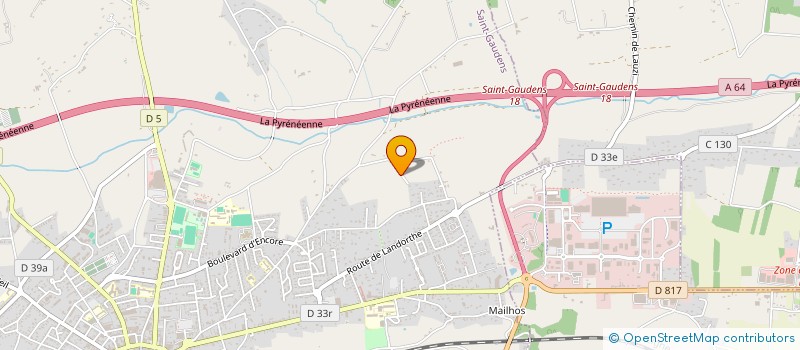 localisation de l'entreprise SAS MATCLA  ESTANCARBON