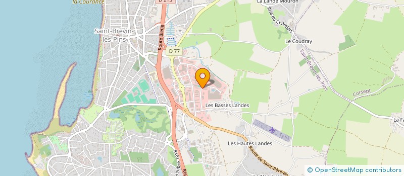 localisation de l'entreprise SAS MAUGIN à SAINT-BREVIN-LES-PINS