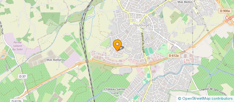 localisation de l'entreprise SAS MAXIME AMOEDO à TOULOUGES