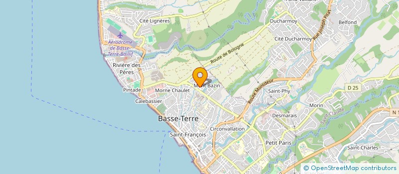 localisation de l'entreprise SAS MAXO MAXO ET MAXO à BASSE-TERRE