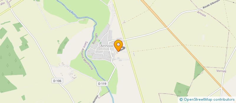 localisation de l'entreprise SAS MAZE  ANNOIX