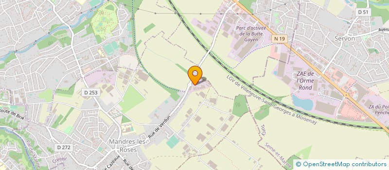 localisation de l'entreprise SAS MAZENQ à MANDRES-LES-ROSES
