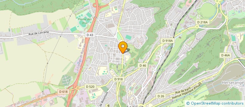 localisation de l'entreprise SAS MAZZALOVO & FILS à LONGWY