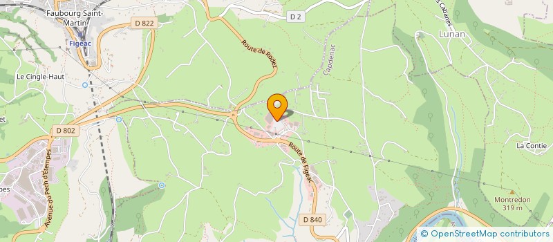 localisation de l'entreprise SAS MB CAPDENAC  CAPDENAC