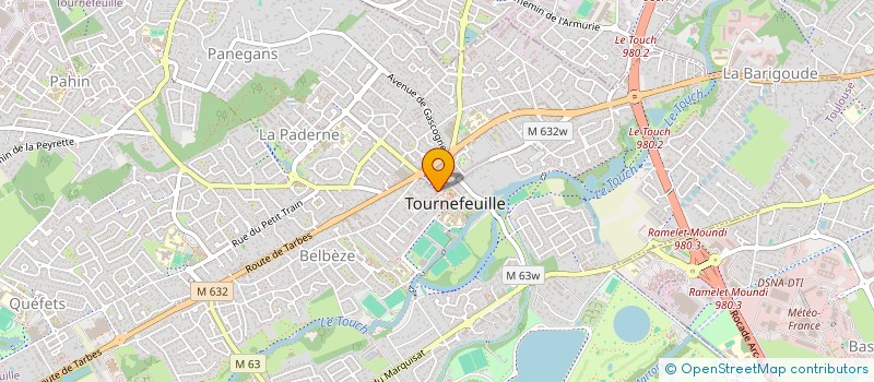 localisation de l'entreprise SAS MBCD.CLASSIC  TOURNEFEUILLE